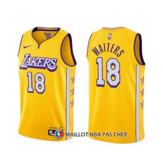 Maillot Los Angeles Lakers Dion Waiters Ville Jaune