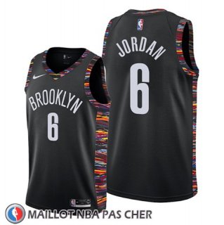 Maillot Brooklyn Nets Deandre Jordan Ville Noir