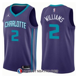 Maillot Charlotte Hornets Marvin Williams Statement 2 2017-18 Volet