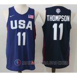 Maillot NBA Twelve USA Dream Team Thompson 11# Bleu