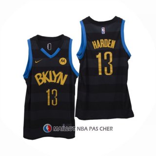 Maillot Brooklyn Nets James Harden Fashion Royalty Noir