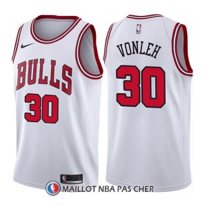 Maillot Chicago Bulls Noah Vonleh Association 30 2017-18 Blanc
