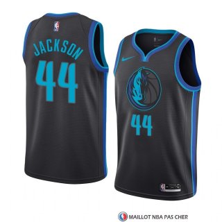 Maillot Dallas Mavericks Justin Jackson Ville 2018-19 Bleu