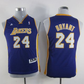 Maillot Enfant Pourpre Bryant Los Angeles Lakers Revolution 30