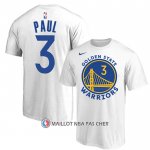 Maillot Manche Courte Golden State Warriors Chris Paul Association 2022-23 Blanc