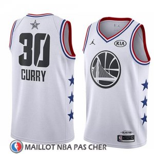 Maillot All Star 2019 Golden State Warriors Stephen Curry Blanc
