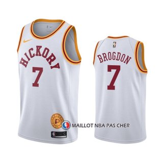 Maillot Indiana Pacers Malcolm Brogdon Hardwood Classics Blanc