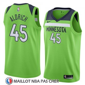 Maillot Minnesota Timberwolves Cole Aldrich No 45 Statement 2018 Vert