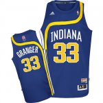 Maillot ABA de Granger Indiana Pacers #33 Bleu