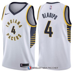 Maillot Indiana Pacers Victor Oladipo Association 2017-18 4 Blanc