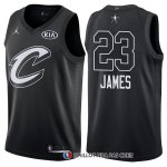 Maillot All Star 2018 Cleveland Cavaliers Lebron James 23 Noir