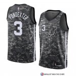 Maillot San Antonio Spurs Quincy Pondexter Ville 2018 Gris