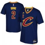 Maillot Manche Courte Cavaliers Irving 2 Bleu