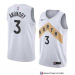 Maillot Tornto Raptors Og Anunoby Ville 2018 Blanc