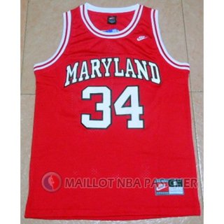 Maillot University Maryland Bias Rouge