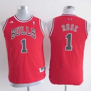 Maillot Enfant de Rouge Rose Chicago Bulls Revolution 30