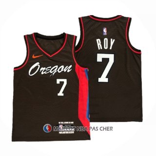 Maillot Portland Trail Blazers Brandon Roy NO 7 Ville 2020-21 Marron