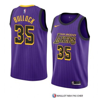 Maillot Los Angeles Lakers Reggie Bullock Ville 2018-19 Volet