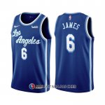Maillot Los Angeles Lakers LeBron James Classic 2021-22 Bleu