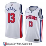 Maillot Detroit Pistons Khyri Thomas Association 2018 Blanc