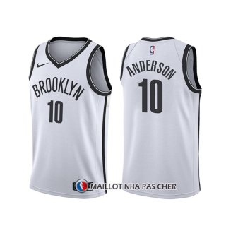 Maillot Brooklyn Nets Justin Anderson Association Blanc