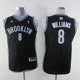 Maillot Enfant de Noir Williams Brooklyn Nets Revolution 30