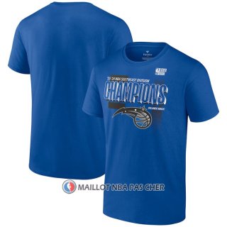 Maillot Manche Courte Orlando Magic 2024 Southeast Division Champions Bleu