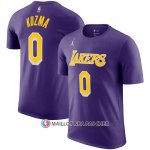 Maillot Manche Courte Los Angeles Lakers Kyle Kuzma Statement Volet