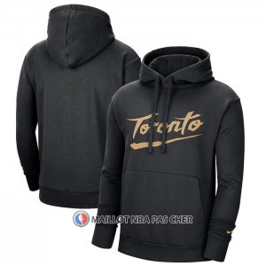 Veste a Capuche Tornto Raptors Ville 2020-21 Noir
