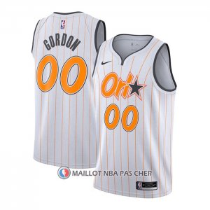 Maillot Orlando Magic Aaron Gordon Ville 2020-21 Blanc
