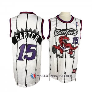 Maillot Tornto Raptors Vince Carter Retro Blanc