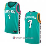 Maillot San Antonio Spurs Josh Richardson NO 7 Ville 2022-23 Vert