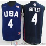 Maillot USA Dream 12 Teams Butler #4 Bleu