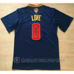Maillot NBA Manche courte Cavaliers Love 0# Bleu