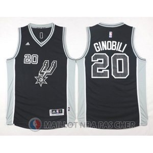 Maillot San Antonio Spurs Ginobili #20 Noir