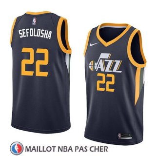 Maillot Utah Jazz Thabo Sefolosha No 22 Icon 2018 Bleu