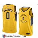 Maillot Indiana Pacers Alex Poythress No 0 Statement 2018 Jaune