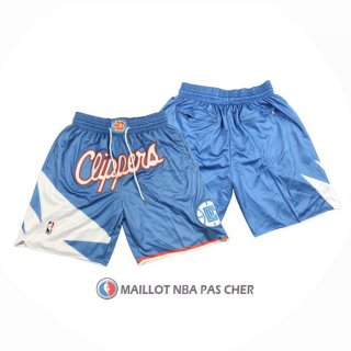 Short Los Angeles Clippers Ville Just Don Bleu
