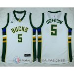 Maillot Blanc Carter Williams Milwaukee Bucks Revolution 30