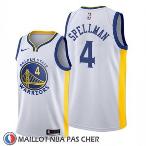 Maillot Golden State Warriors Omari Spellman Association Blanc