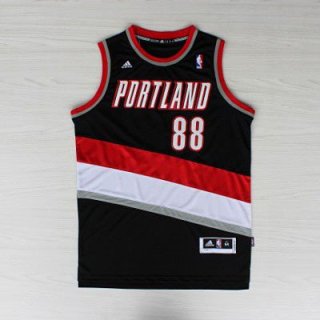 Maillot Noir Batum Portland Trail Blazers Revolution 30