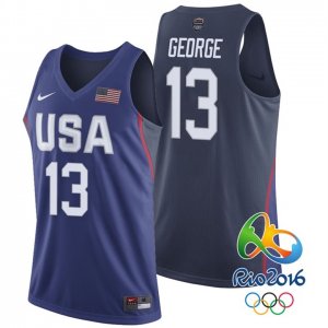 Maillot USA 2016 George 13 Bleu