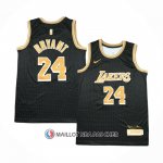 Maillot Los Angeles Lakers Kobe Bryant Select Series Or Noir