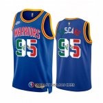 Maillot Golden State Warriors Juan Toscano-Anderson NO 95 Classic Royal Special Mexique Edition Bleu Maillot Golden State Warriors Juan Toscano-Anderson NO 95 Classic Royal Special Mexique Edition Bleu