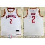 Maillot Authentique Cleveland Cavaliers Blanc