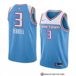 Maillot Sacramento Kings Yogi Ferrell Ville 2018-19 Bleu