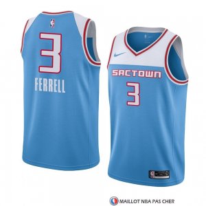 Maillot Sacramento Kings Yogi Ferrell Ville 2018-19 Bleu