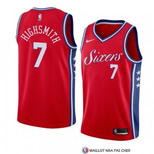 Maillot Philadelphia 76ers Haywood Highsmith Statement 2018 Rouge