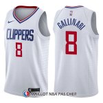 Maillot Los Angeles Clippers Danilo Gallinari Association 8 2017-18 Blanc