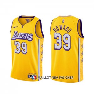 Maillot Los Angeles Lakers Dwight Howard Ville 2019-20 Jaune